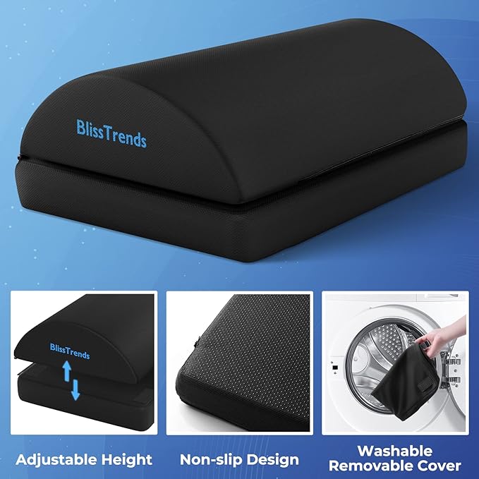 BlissTrends Foot Rest for Under Desk at Work-Versatile Foot Stool - Image 4