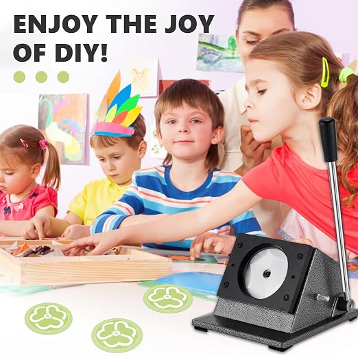 2.28" Button Paper Cutter Graphic Punch Cutter - Image 8
