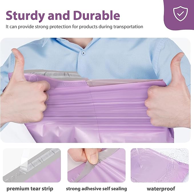 Fuxury Poly Mailers 14.5x19 Inch 400 Pcs Bulk Shipping Bags - Image 5