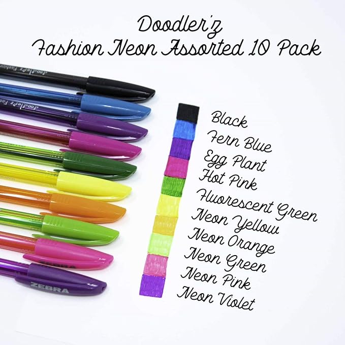 Zebra Pen Doodlerz Gel Stick Pen - Image 3