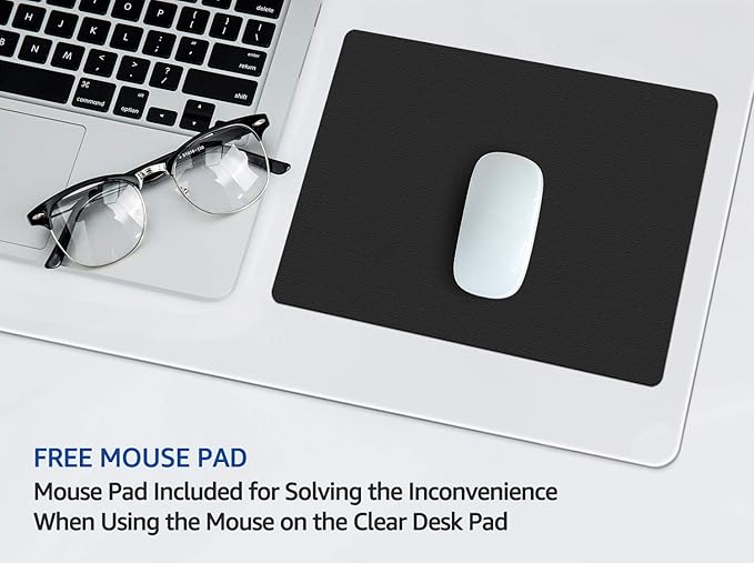 Clear Desk Pad Blotter on Top of Desks Office Table Protector Laptop Computer - Image 3