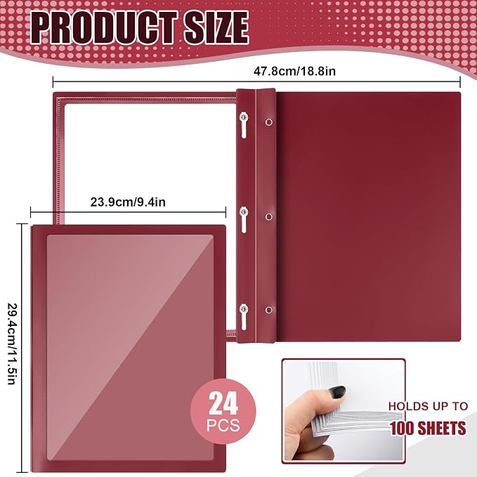Teling 24 Pcs Report Covers - Image 2