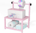 Label Holder for Rolls and Fan-Fold Labels, Sturdy Thermal Sticker Holder for by EnigmaSoul