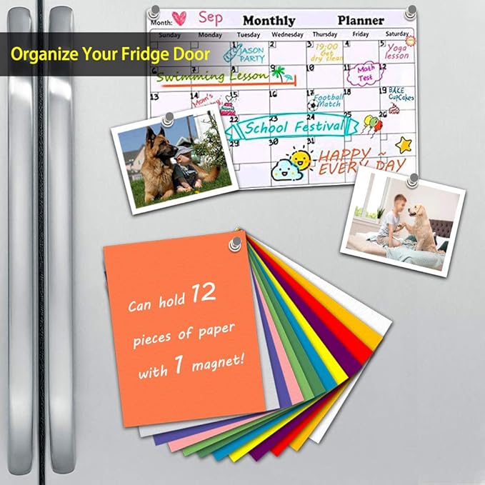 Magnetic Push Pins for Refrigerator Magnets, Map Magnets - Image 2