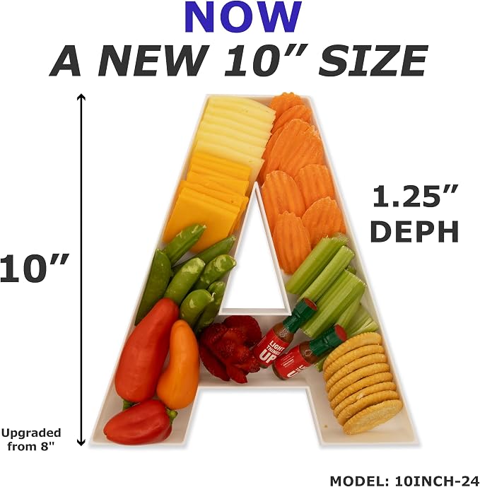 10" Reusable Plastic Box Form Tray Display - Image 3