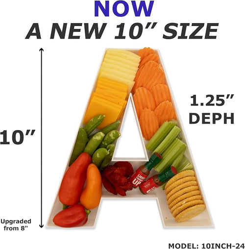 10" Reusable Plastic Box Form Tray Display - Image 2