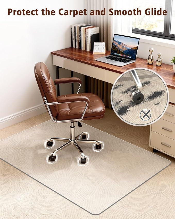 Soimeat Hard Frosted Office Chair Mat - Image 8