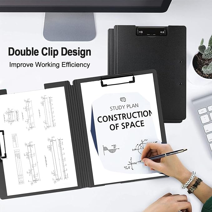 Clipboard Folder, A4 Foldable Clipboards, Office Clipboard Folder - Image 2