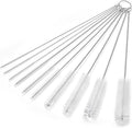 CiaraQ Bottle Cleaning Brushes, 9.8 Inch Nylon Tube Brush Set | White Cleaner by CiaraQ