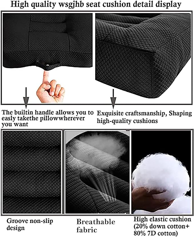 WSGJHB Car Booster Seat Cushion Posture Cushion - Image 9