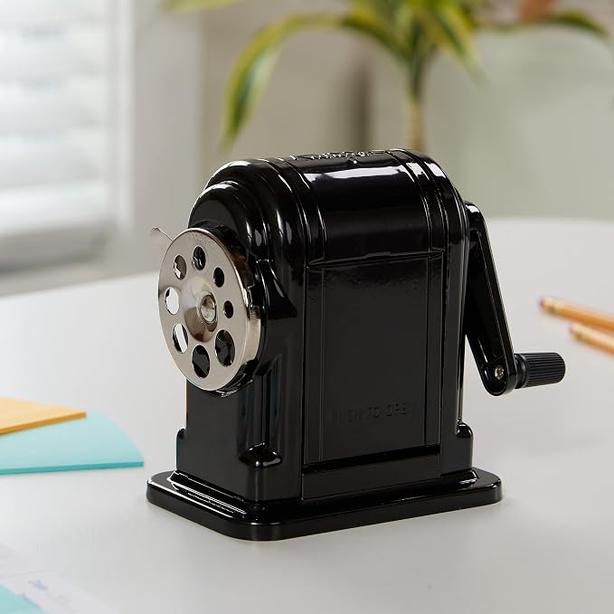 X-ACTO Ranger 55 Classroom Manual Pencil Sharpener, Adjustable - Image 5