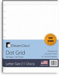 Eleven Discs Discbound Paper, Letter Size Dot Grid Sheets by ElevenDiscs