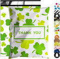 St Patrick's Day Poly Mailer 6x9 Inch 100 Pcs, Waterproof and Tear-Resistant by JOWLROEL
