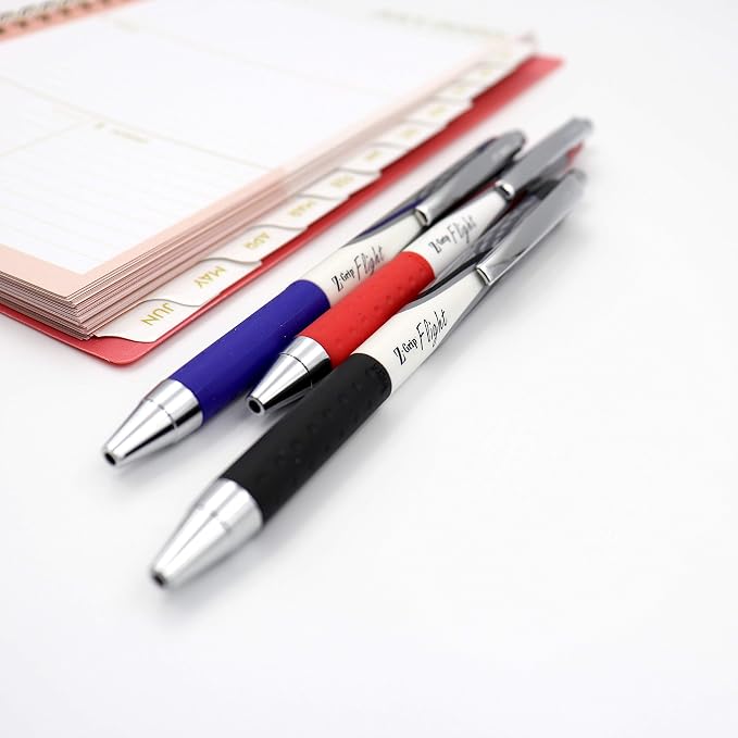 Zebra Pen Z-Grip Flight Retractable Ballpoint Pen, Bold Point 1.2mm, School - Image 6