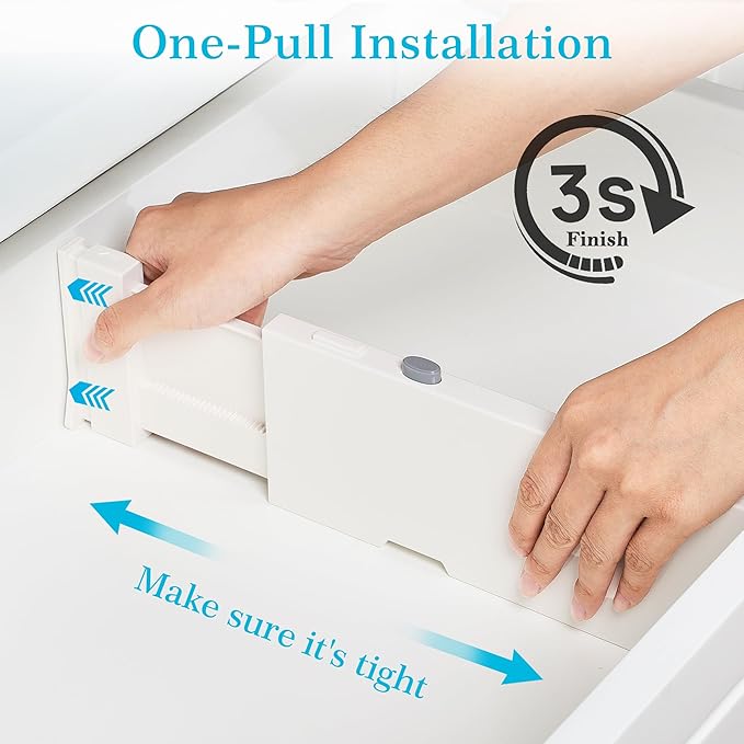 Vtopmart 4 Pack Drawer Dividers - Image 6