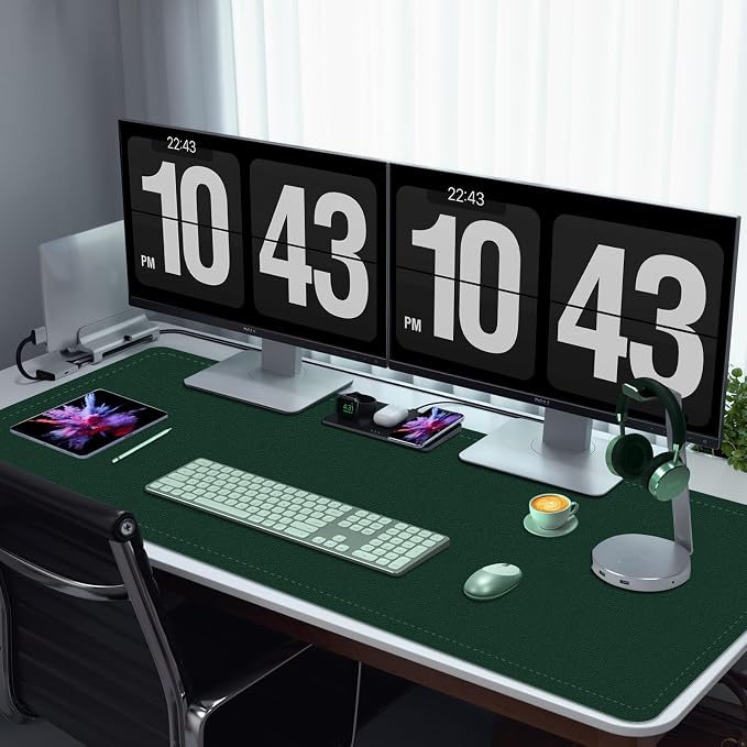 Non-Slip Desk Pad, PU Leather Desk Mat - Image 5
