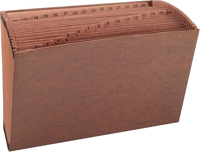 Smead TUFF Expanding File, 31 Pockets, Legal Size by SMEAD
