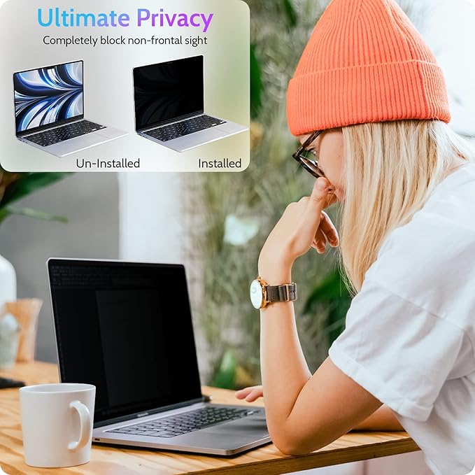 Peslv Magnetic Privacy Screen for MacBook Air 15 Inch - Image 2