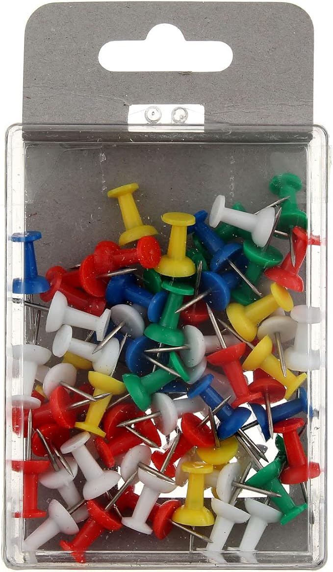 Charles Leonard Push Pins in Reusable Box - Image 5