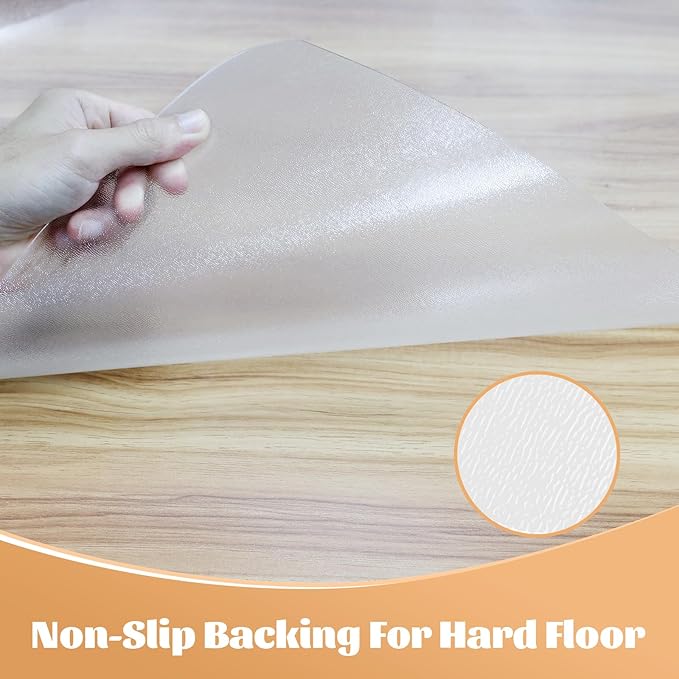 KMAT Office Chair Mat, Easy Glide Hard Wood Tile Floor Mats, Chair Mat - Image 6
