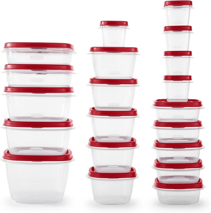 Rubbermaid 42-Piece Food Storage Containers by Unknown