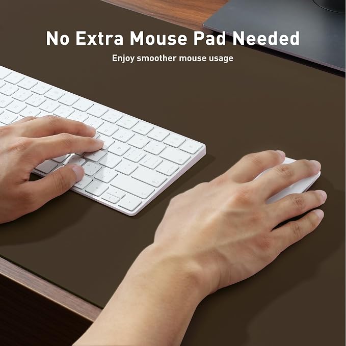 Aothia Faux Leather Desk Mat - Image 4