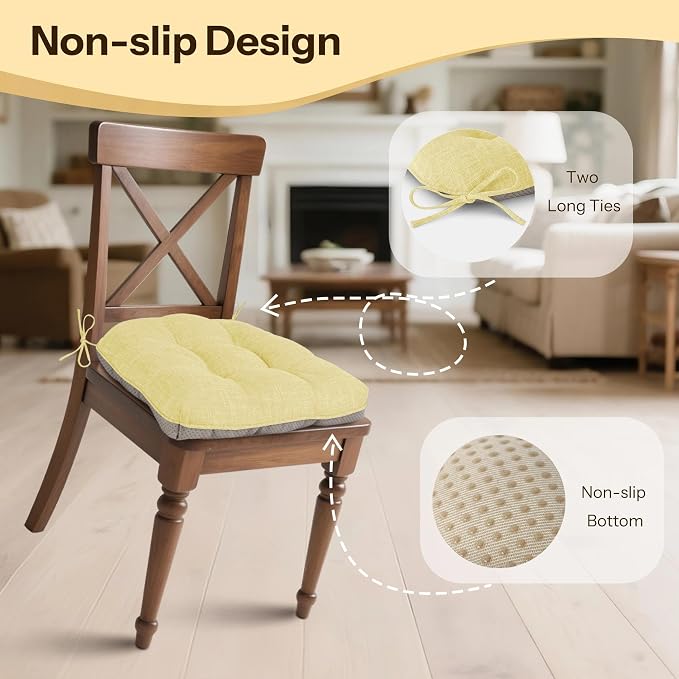 Chair Cushions for Dining Chairs 1 Piece, - Image 3