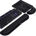 Gimars 3Pcs Memory Foam Keyboard Wrist Rest, Mouse Pad Wrist Support by Gimars