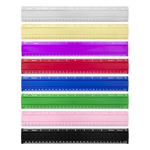 Alumicolor Aluminum Desk & Office Ruler - Image 3