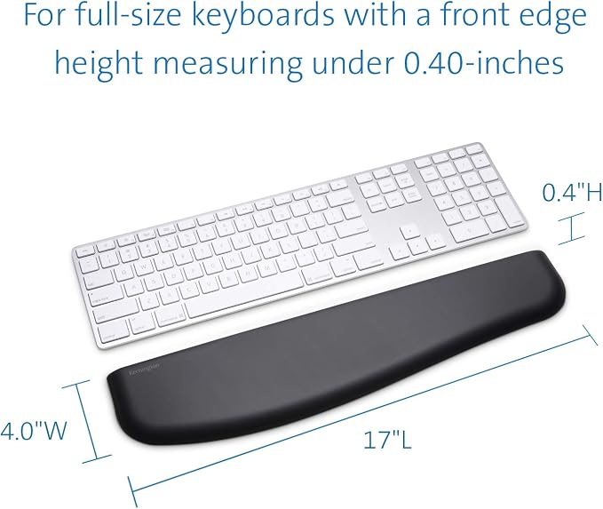 Kensington ErgoSoft Wrist Rest for Slim Keyboards - Image 5