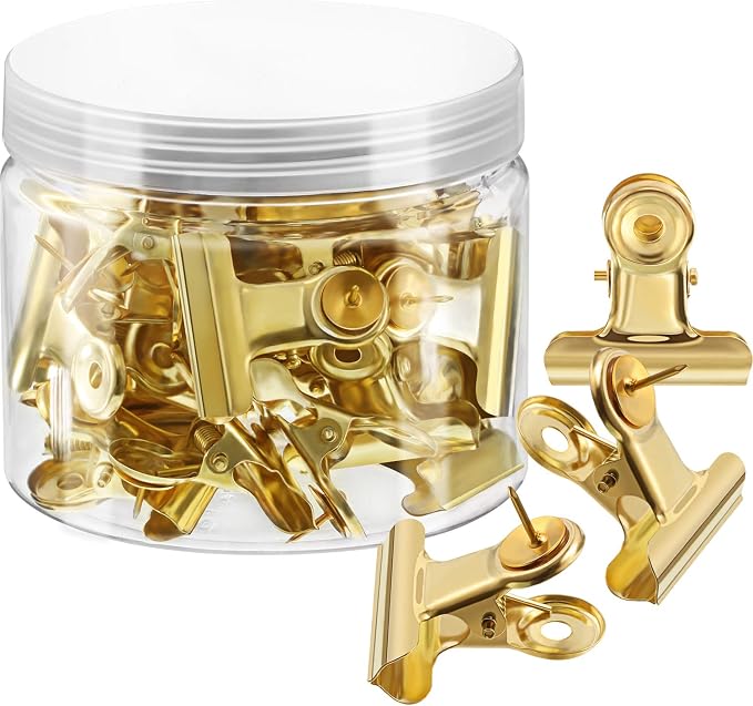 Outus 30 Pcs Push Pins Clips Thumb Tacks by Outus
