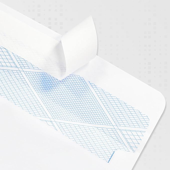Yeplan 500PCS #10 Envelopes Letter Size Self Seal Business Envelopes No Window - Image 5