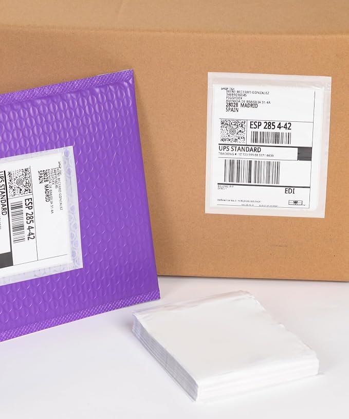 1000 PCS 4.5"x 5.5" Clear Self-Adhesive Packing List Envelopes - Image 6