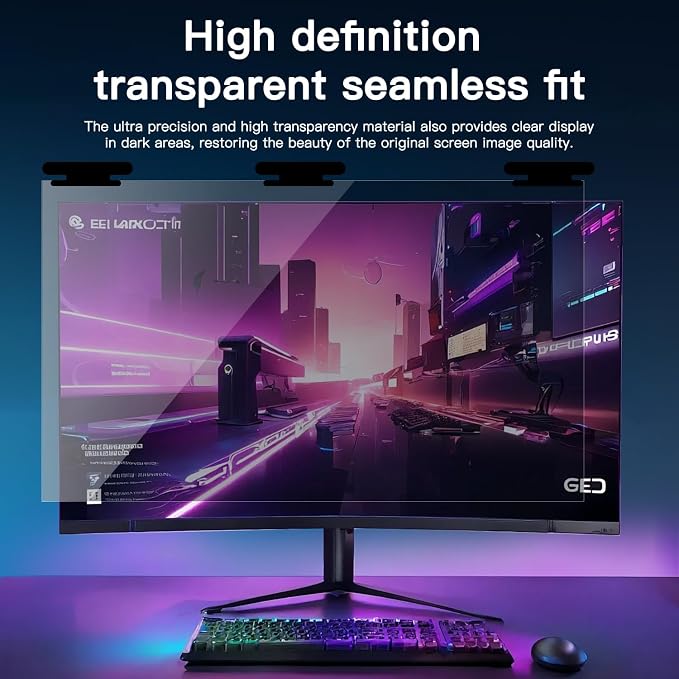 22 Inch Magnetic Hanging Computer Privacy Screen - Image 6