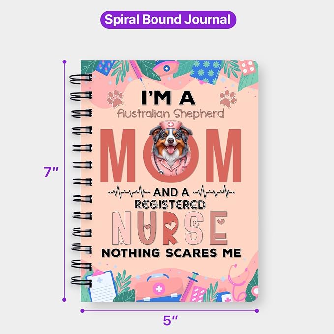 Ninety3POD I'm a Australian Shepherd Mom and a Registered Nurse Nothing Scares - Image 5