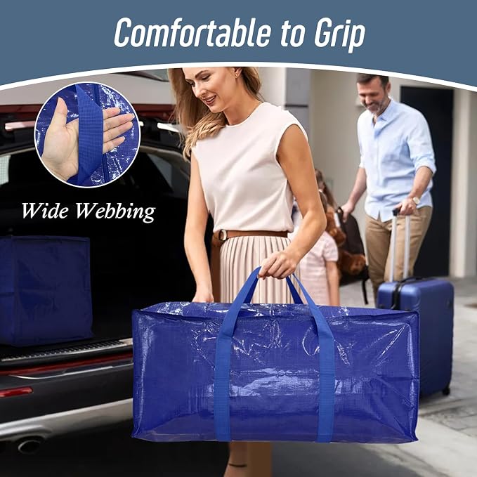 6 Pack Extra Heavy Duty Large Moving Bags - Image 6