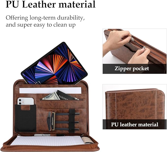 ProCase Portfolio Business Padfolio Folder - Image 4