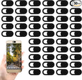50 Pcs Webcam Cover Slide, 0.023 Inch Ultra-Thin Universal Laptop Camera Cover by Unknown