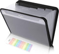 SKYDUE Accordion File Organizer, 7 Pocket Expanding File Folder by SKYDUE