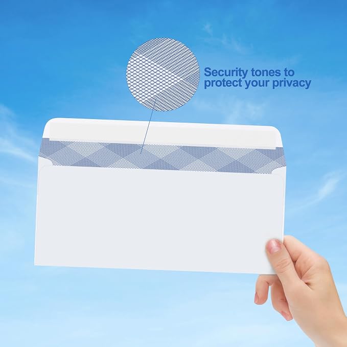 1000#10 Windowless Security Envelopes, PANDRI NO.10 Self-Seal Windowless - Image 5