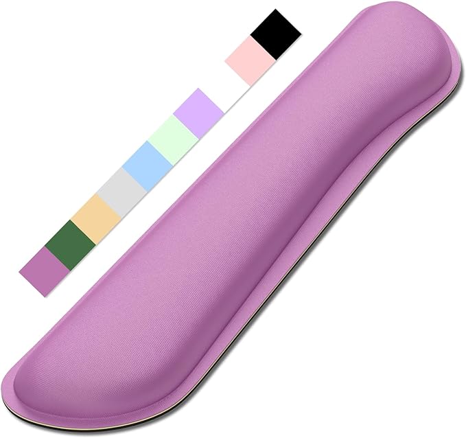 Dapesuom Enlarge Keyboard Wrist Rest, Memory Foam Keyboard Wrist Cushion by Unknown