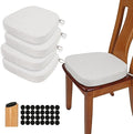 BUYUE Thickened 2.5" Dining Chair Cushions Set of 4, U-Shape High Density Foam by BUYUE