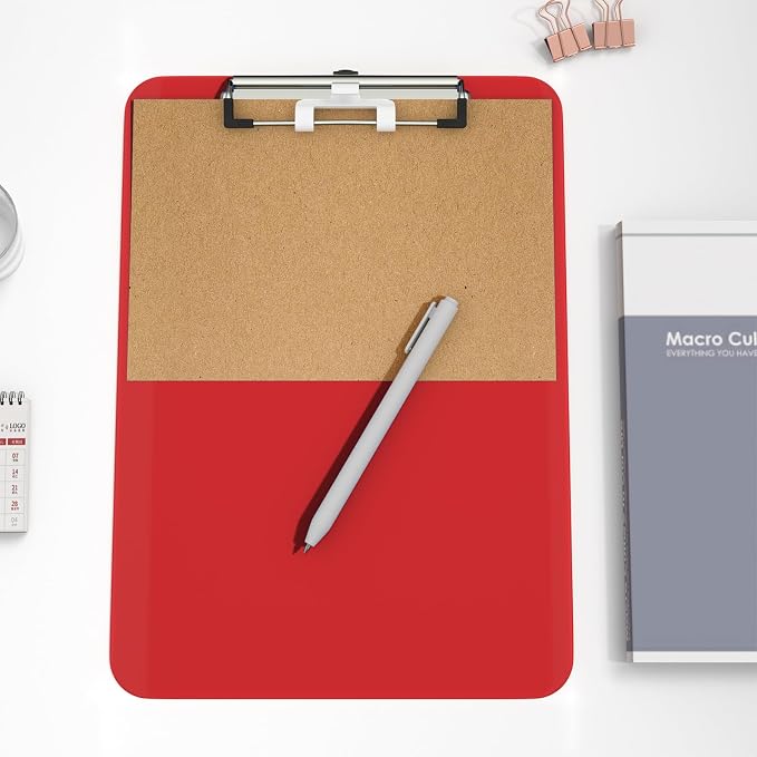 Hongri Plastic Clipboard with Pen Holder, Nurses and Women, Low Profile Clip - Image 8