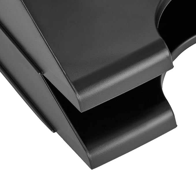Amazon Basics Rectangular Stackable Desk Organizer Office Letter Tray, File - Image 3