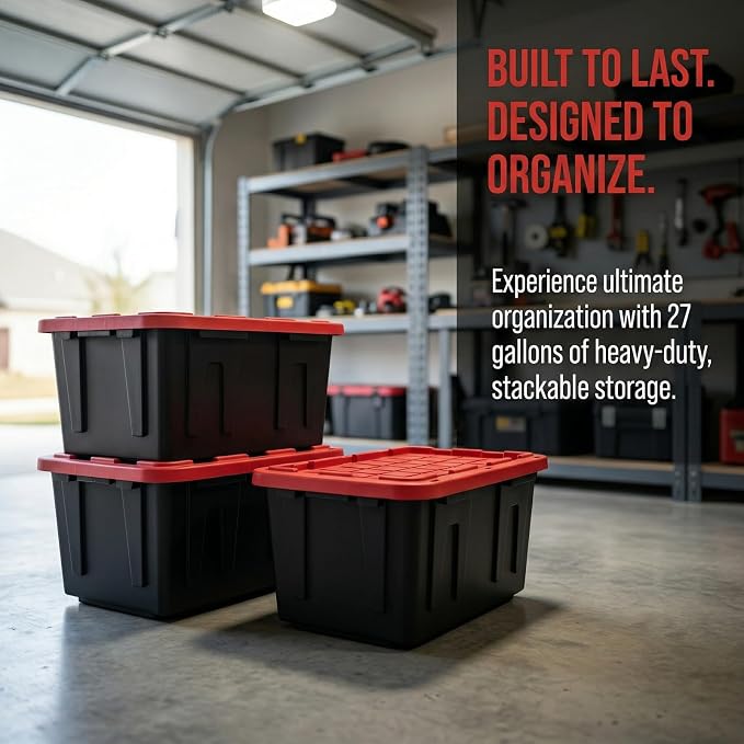 CLMSTE6 Pack Large Storage Bins - Image 6