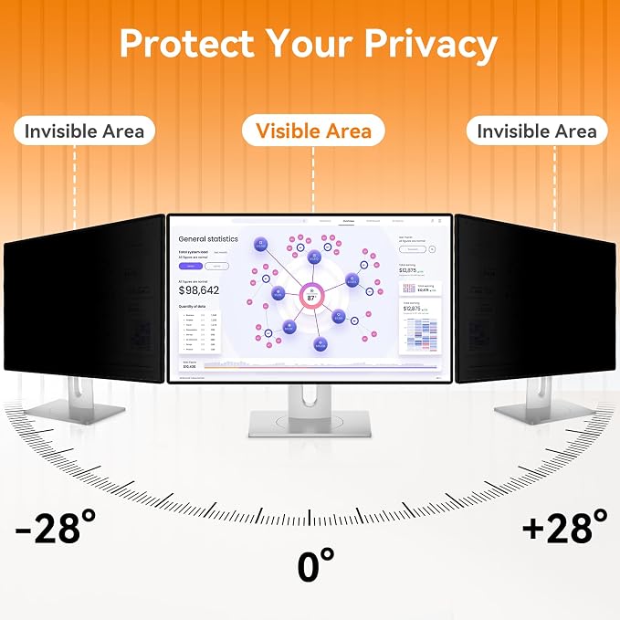 34 Inch Computer Privacy Screen - Image 6