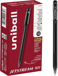 uniball Jetstream 101 Ballpoint Pens, Medium Point, 12 Pack by uni-ball