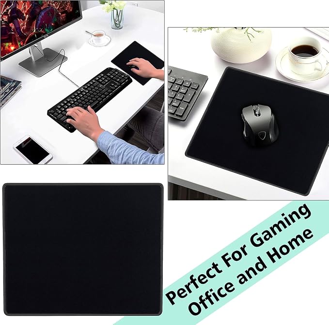 SaiTech IT 12 Pack Waterproof Mouse Pad, 8.66x7.1 inch, non-slip rubber - Image 5
