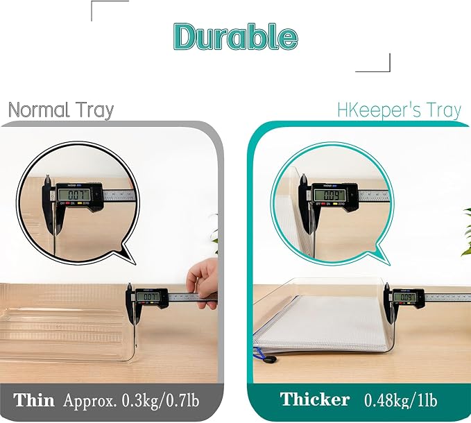 4 Tier Stackable A4 Paper Trays, Office Desk File Holder, Tidy File Document - Image 7