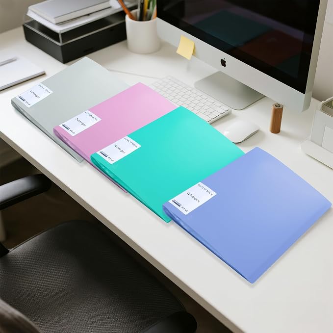 Tuhangcc 30-Pocket Binder with Plastic Sleeves with Clear Sheet Protectors - Image 7